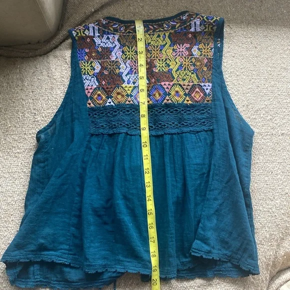 Free People embroidered top - small - Picture 6 of 7